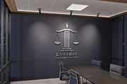 Professional Law Firm Logo Template, a Branding & Logo Template by YUDesignStore (Thumbnail 9 of 10)