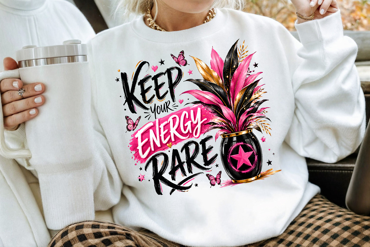 Keep Your Energy Rare, an Empty State Illustration by Creative Art (Photo 3 of 3)