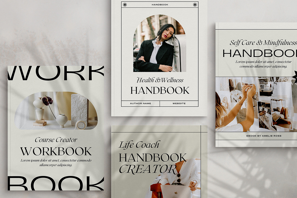 Aesthetic Ebook Template CANVA, a Magazine Template by Studio Loire (Photo 3 of 17)