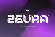 Vexon - Futuristic Display Font, a Sans Serif Font by Flawless And Co (Thumbnail 2 of 10)