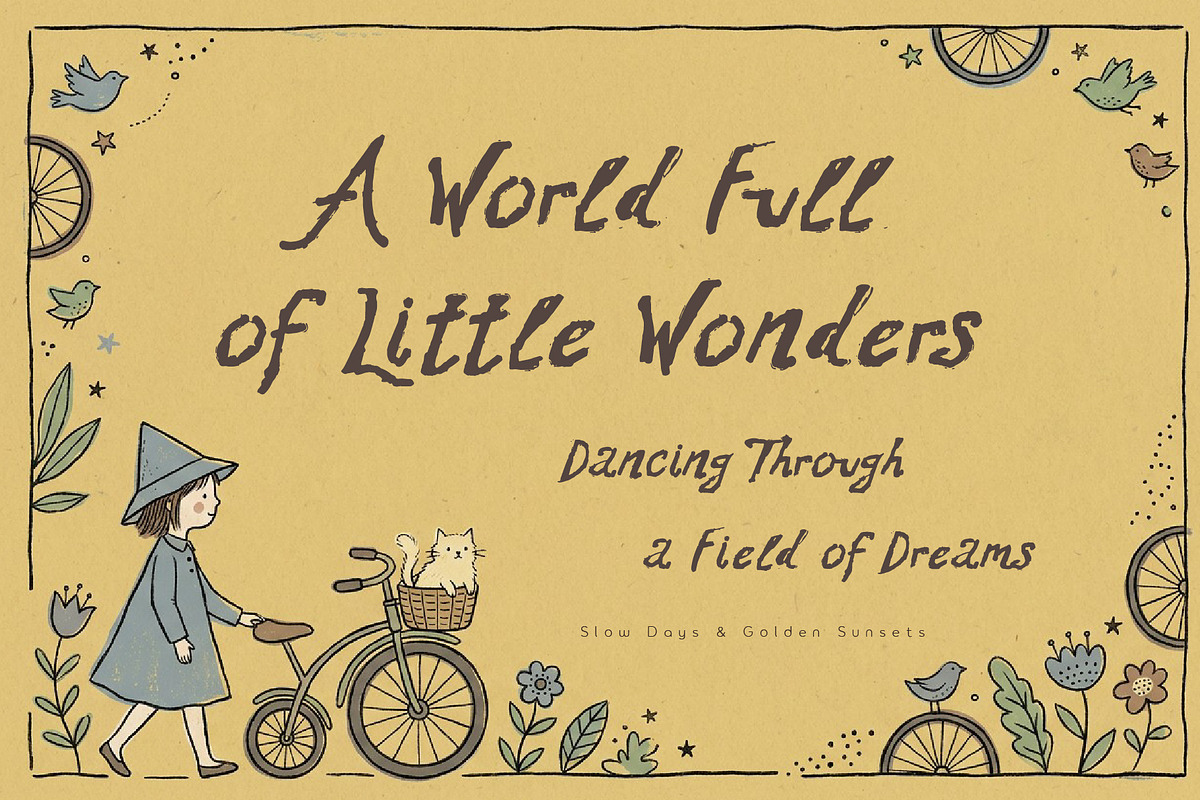 Wanipro Fercro - Made of Dreams, a Handwritten Font by HypeWorksCo (Photo 12 of 14)
