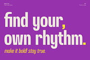 Midmost, a Sans Serif Font by Zafara Studios (Thumbnail 7 of 12)