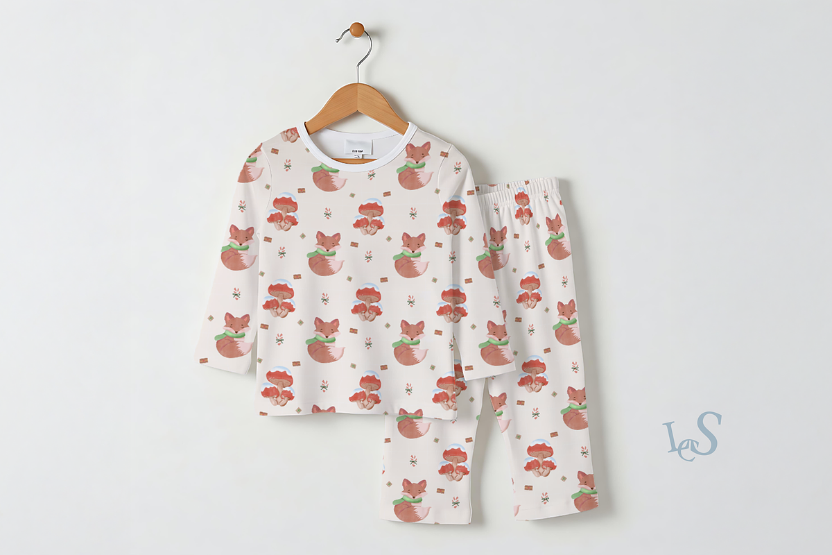 Woodland Holiday Scrapbook Patterns, a Pattern Graphic by Little Creative Scribbles (Photo 4 of 9)