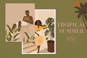 Tropical Summer Posters