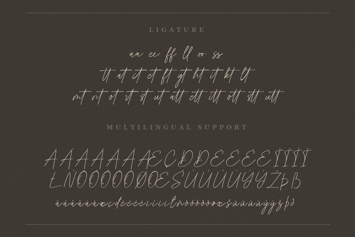Sigmathin - Signature Script Font