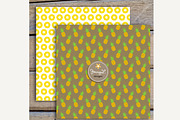 Juicy Pineapples Digital Papers, a Pattern Graphic by JennyL Designs (Thumbnail 2 of 4)