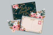Floral Card Collection-45 files, a Card Template by Werlang Paper (Thumbnail 3 of 43)