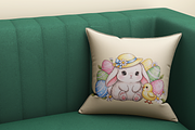 Easter Bunny PNG Clipart, Chubby Fat, an Animal Illustration by KennedyStudio (Thumbnail 4 of 4)