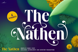 Nathen - Elegant Serif Display Font