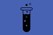 Chemistry icon design template