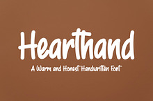 Hearthand - Casual Handwritten Font