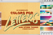 COLORS FOR LETTERS AND OTHER THINGS, a Palette Add-On by Jeremiah Richthofen (Thumbnail 1 of 8)