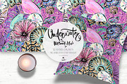 Underwater Glitter Seamless Patterns, a Pattern Graphic by KaramfilaS (Thumbnail 7 of 15)