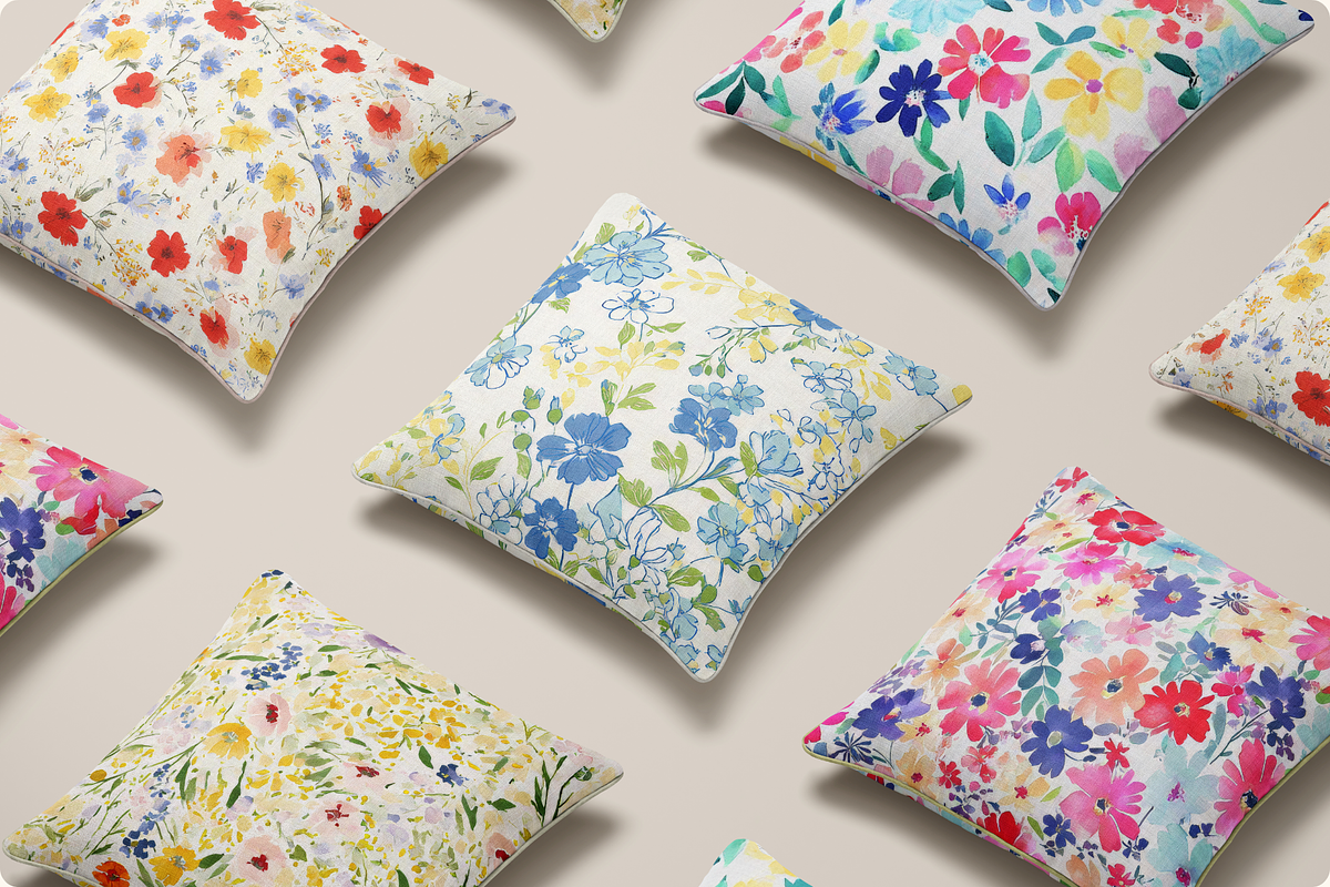 Sunday Picnic Ditsy Floral Patterns, a Pattern Graphic by Ninterints (Photo 9 of 15)