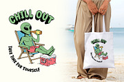 Alien: 5 illustrations enjoy summer, a Person Illustration by gunaonedesign (Thumbnail 6 of 10)