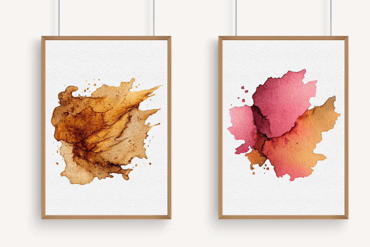 Watercolor Boho Background clipart, an Illustration by Libby Wishes (Photo 7 of 7)