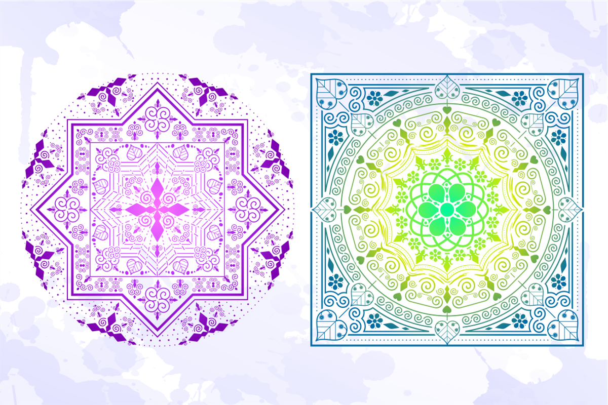 Mandala SVG Bundle, a Pattern Graphic by D2PUTRI (Photo 6 of 12)
