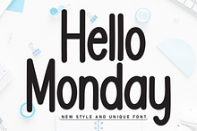 Hello Monday | Script Font