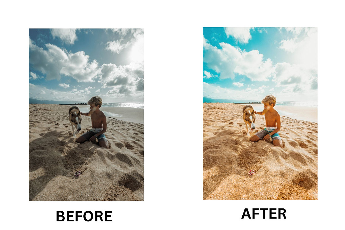 beach Lightroom Presets, an Action Add-On by almani (Photo 3 of 5)