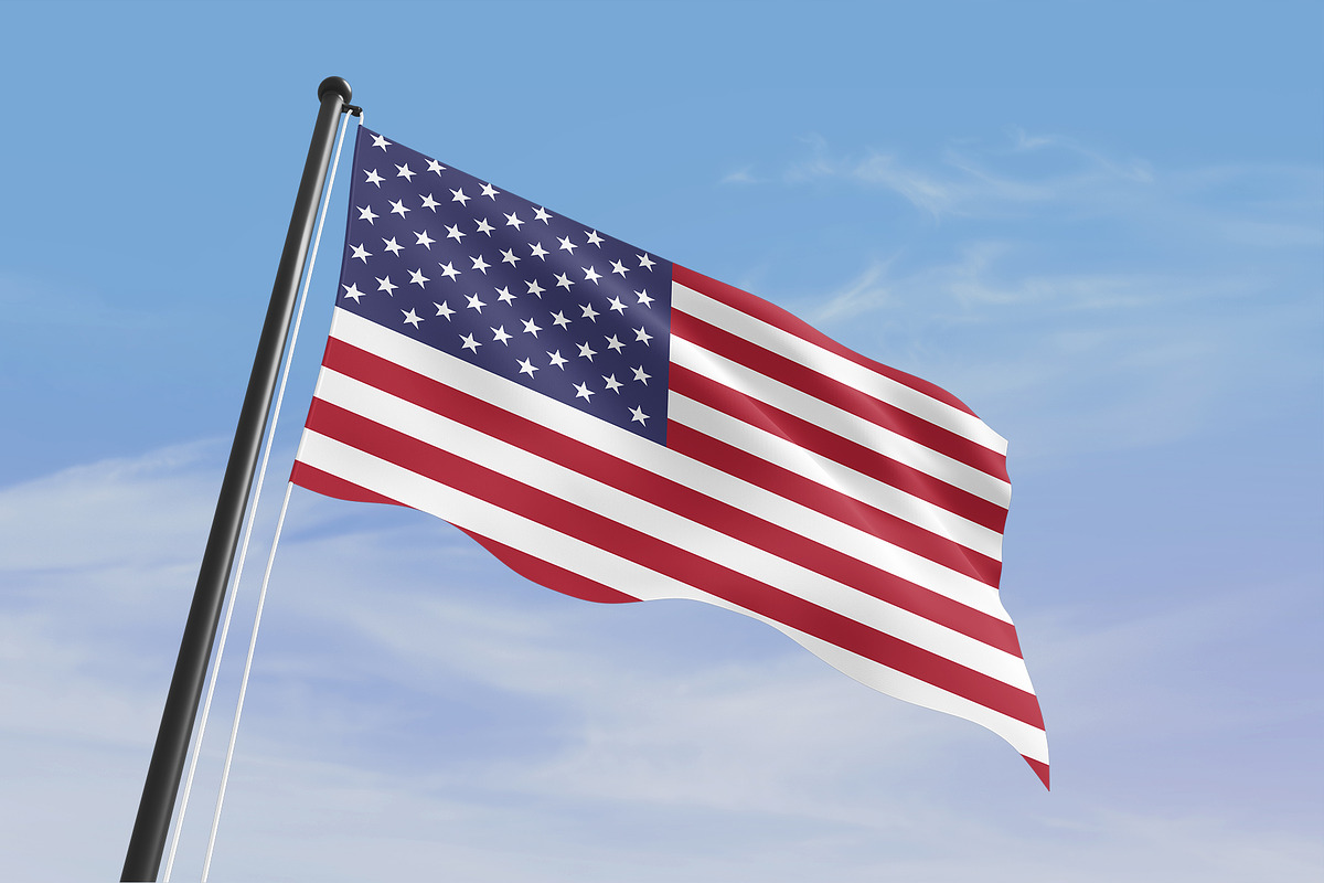 Flag Mockup, a Product Mockup by Mockupfit (Photo 5 of 6)