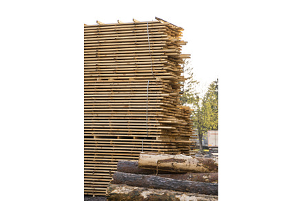 Storage of piles of wooden boards on, an Industrial Photo by volodymyrshtun13795