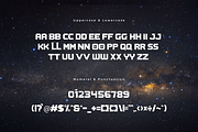 Galaxio - A Modern Futuristic Font, a Sans Serif Font by overlaytemplates (Thumbnail 4 of 5)