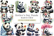 Mother's Day Panda Sublimation, an Illustration by DreamArtGraphic (Thumbnail 1 of 4)