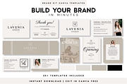 Minimalist Brand Kit Canva Template, a Branding & Logo Template by BrandhavenStudio (Thumbnail 1 of 10)
