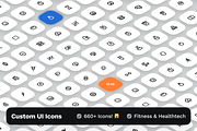 sandow UI Kit: AI Fitness & Diet App, an UI Kit Template by strangehelix.bio (Thumbnail 6 of 9)