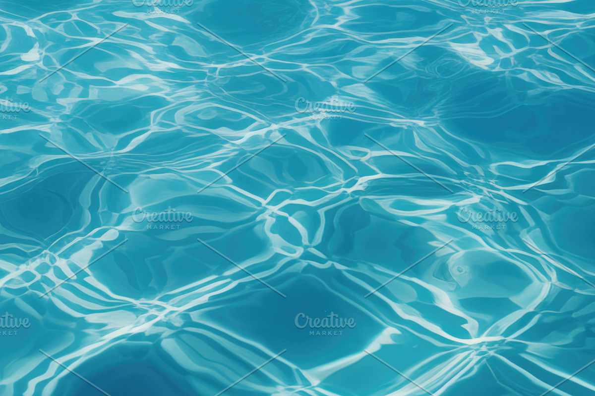 Blue ripple water in swimming pool, an Abstract Photo by Talent Supplies (Photo 2 of 2)