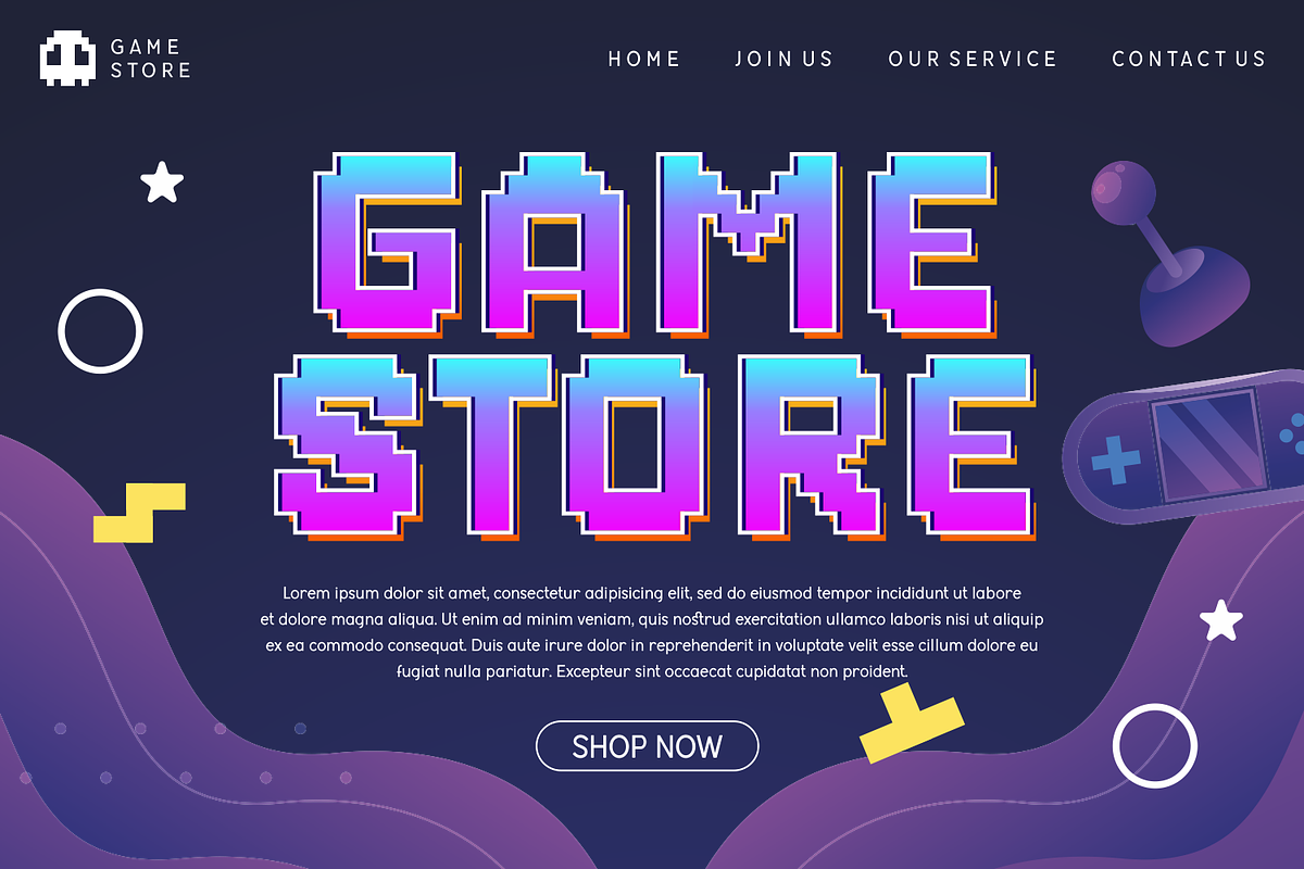 Game Stage, a Font by shineink.designlab (Photo 3 of 5)