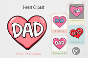 Heart Clipart, a Graphic by Artnoy (Thumbnail 1 of 5)