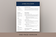 Executive Resume & Cover Letter Word, a Resume Template by Resume Bureau (Thumbnail 2 of 6)