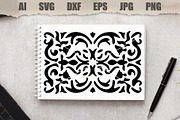 Stencil Background, a Decorative Illustration by MARYCRAFTIRIA (Thumbnail 2 of 3)