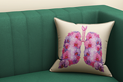Floral Anatomical Lungs PNG Clipart., an Object Illustration by KennedyStudio (Thumbnail 4 of 4)