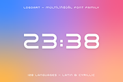 Logoart Branding Font Family, a Sans Serif Font by alpercakici (Thumbnail 7 of 17)