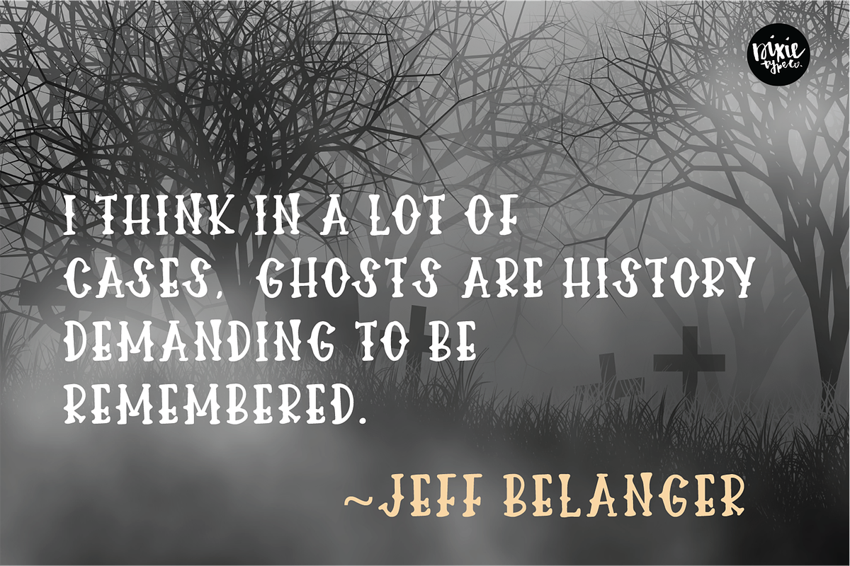 DEFINITELY HAUNTED Halloween Font, a Serif Font by Blush Font Co. (Photo 4 of 6)