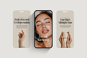 Skincare Instagram Canva Templates, a Social Media Template by COCO Designs (Thumbnail 10 of 21)