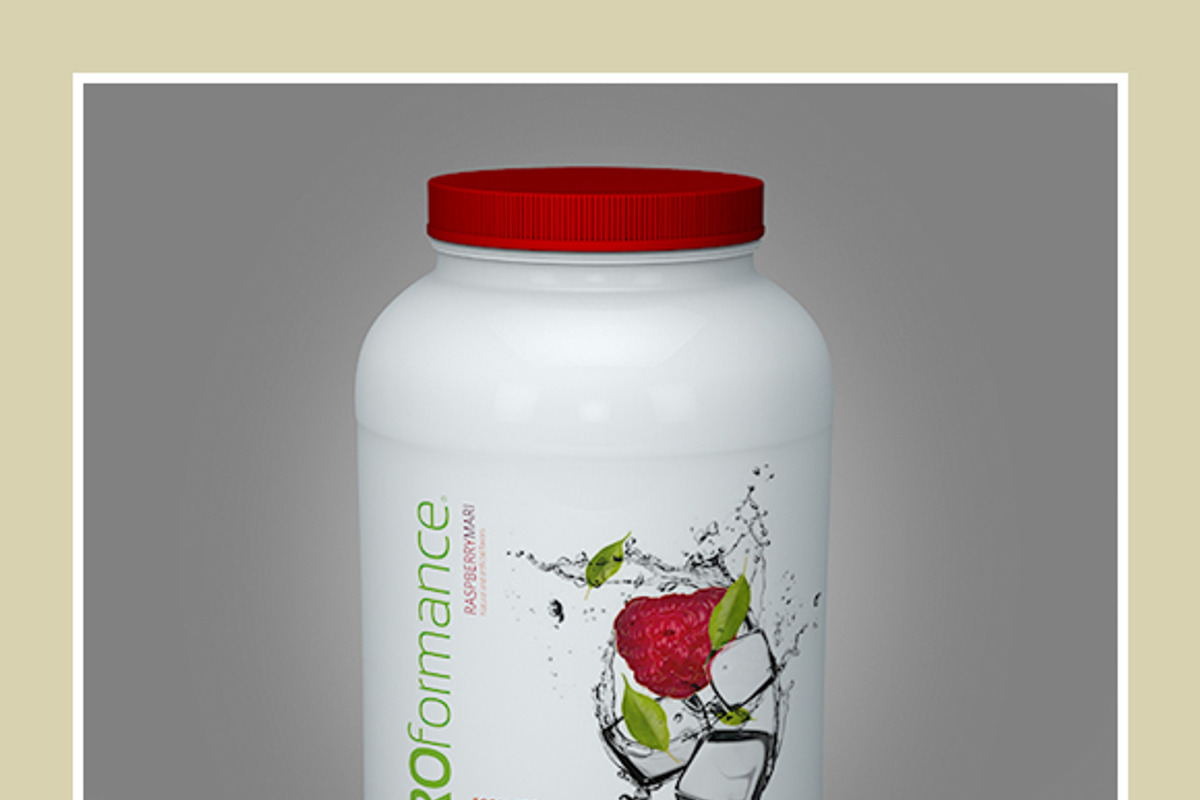 Realistic Protein Bottle v2, a Product Mockup by Black.dot™ (Photo 3 of 5)