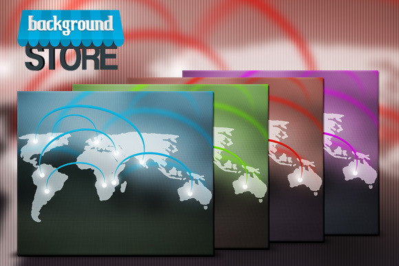 World Network Background