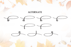 Thanksgiving Script Font