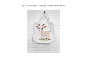 Farm Animals, Clipart, PNGs, an Object Graphic by Kat's Artful Creations (Thumbnail 3 of 9)