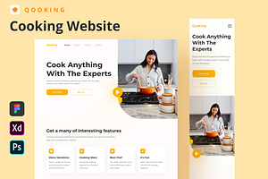 Qooking - Cooking Website