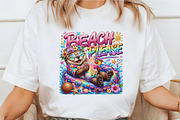Funny Summer Otter Png Design, a Seasonal Illustration by designcity5 (Thumbnail 3 of 4)