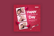 Valentine's Day Post Template, a Social Media Template by Saman Osama (Thumbnail 1 of 2)