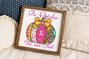 In October We Wear Pink Pumpkin Shir, an Illustration by Libby Wishes (Thumbnail 2 of 6)
