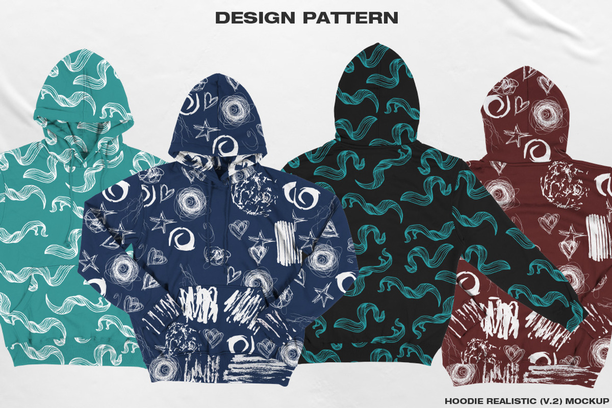 HOODIE REALISTIC (V.2) MOCKUP, a Hoody Mockup by DaldSgh (Photo 9 of 12)