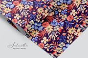 Folk Floral Ornamental Pattern, a Pattern Graphic by SirenaArt (Thumbnail 14 of 16)