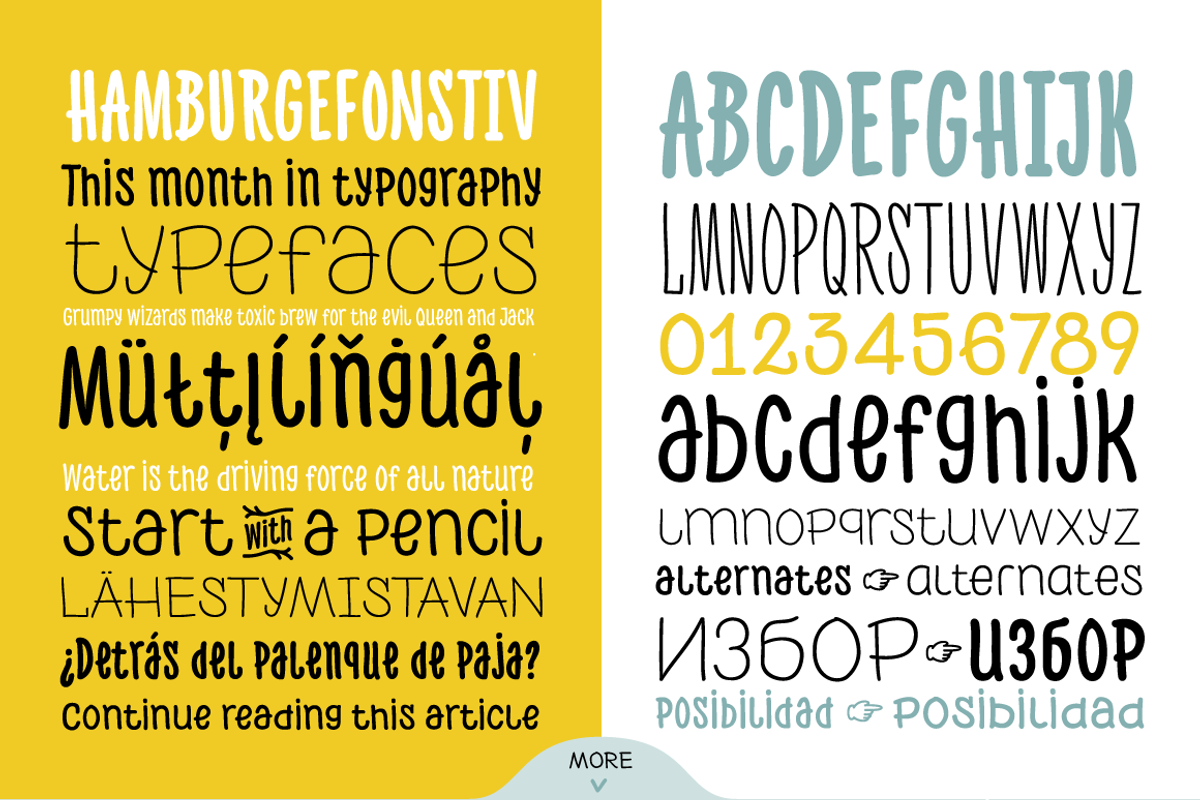 PH - 96 Handmade Fonts, a Script Font by Fontfabric (Photo 3 of 5)