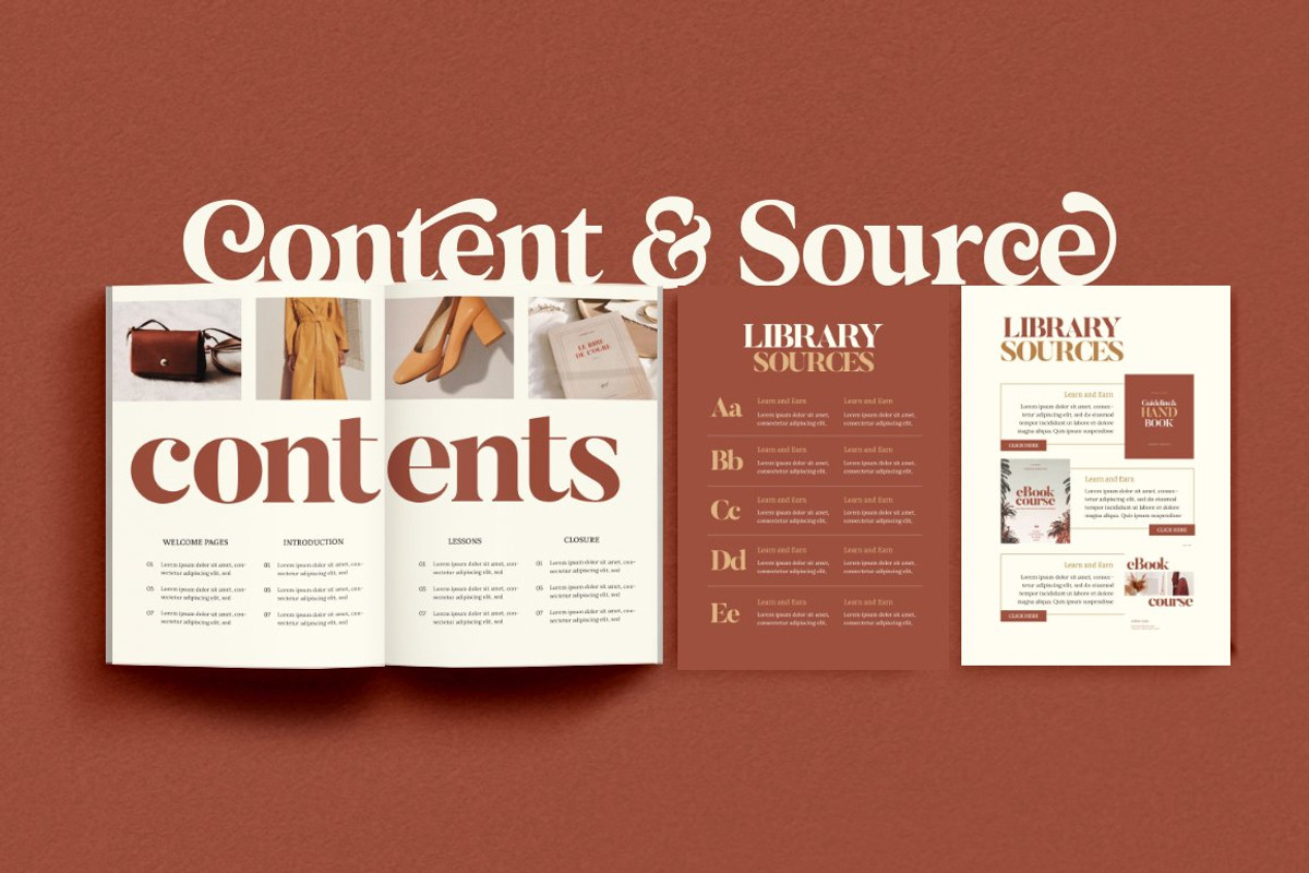 2in1 Bundle eBook + Workbook CANVA, a Magazine Template by Eviory (Photo 26 of 38)